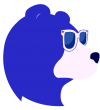 UF - logo cabeça azul
